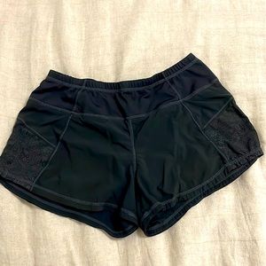 Black Athleta XS lined athletic shorts